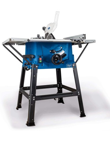 3 - Table scie circulaire lame 250mm 2000w 230v Scheppach hs100s