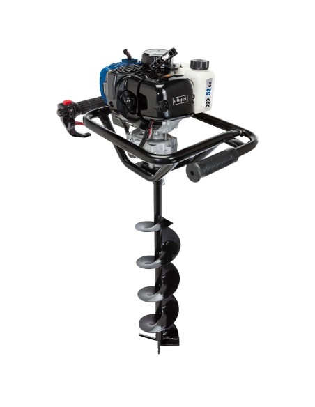 4 - Tariere a essence 52cc 1450w avec 3 meches 100 150 200 mm Scheppach eb2000