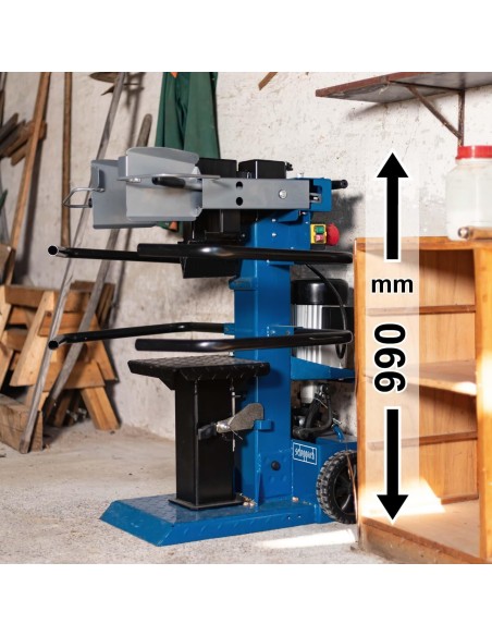 2 - Fendeur de buches electrique 8 tonnes 3500w Scheppach compact 8t 400v