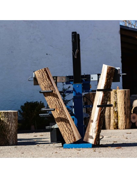 4 - Fendeur de buches electrique 8 tonnes 3500w Scheppach compact 8t 400v