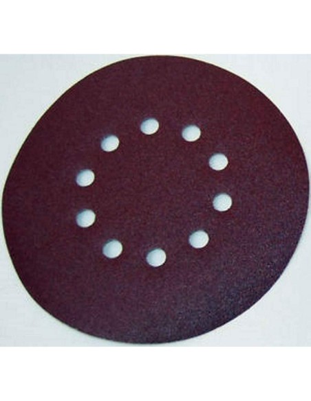 1 - Kit 10 disques abrasifs 215 mm grain 240 pour ponceuses murales Scheppach