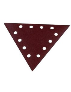 1 - Kit 10 triangles abrasifs grain 180 280x280x280mm a ponceuses murales Scheppach