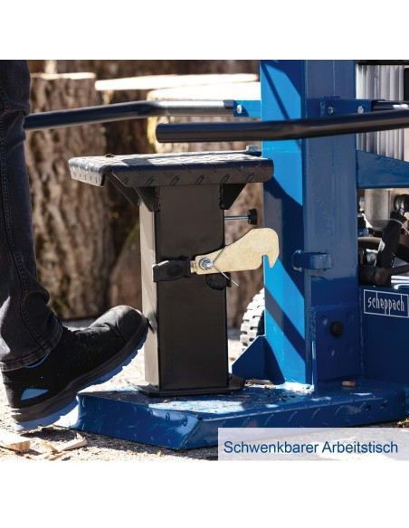 Spaccalegna elettrico verticale 8 ton. Scheppach compact 8t&nbsp;3150w 230v