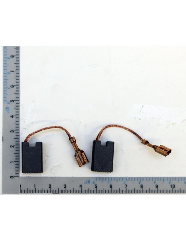 1 - Brosses carbone pour banc de scie Scheppach hs100s