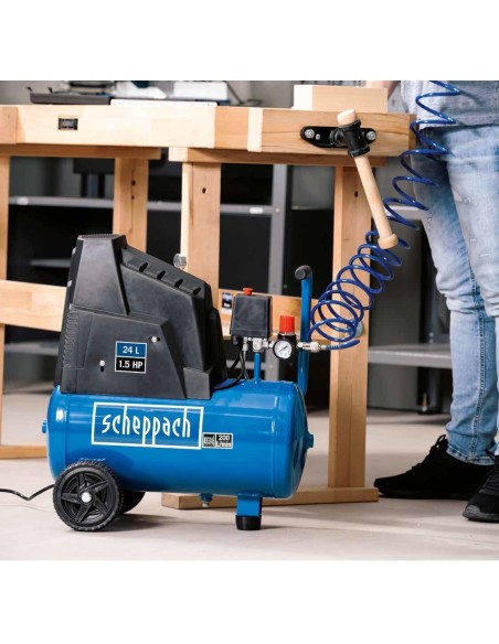 2 - Compresseur 24l Scheppach hc30ox