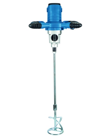 3 - Malaxeur carrelage beton ciment colle platre mélangeur 1400w Scheppach pm1400