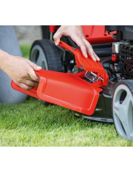 Rasaerba a scoppio semovente avviamento elettrico 225cc 53cm Scheppach ms225-53e