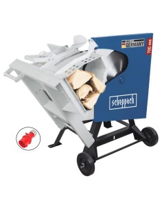 1 - Scie buches pivotant tronconneuse basculant electrique 400V 70cm Scheppach hs720