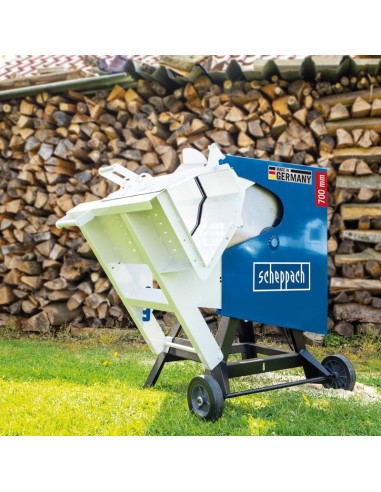 3 - Scie buches pivotant tronconneuse basculant electrique 400V 70cm Scheppach hs720