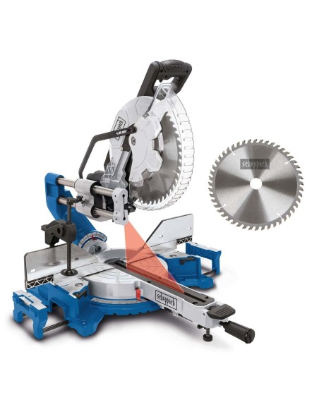 Troncatrice radiale per legno 305 mm 2000 w Scheppach hm305sl