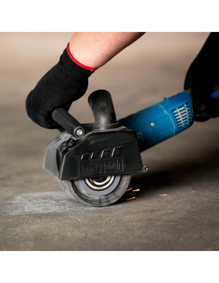 4 - Brosse abrasif en fibre metal 100 x 125 pour surfaceuse Scheppach mrs1300