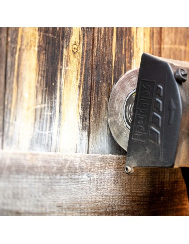 3 - Brosse abrasif à lamelles 100 x 125 pour surfaceuse Scheppach mrs1300