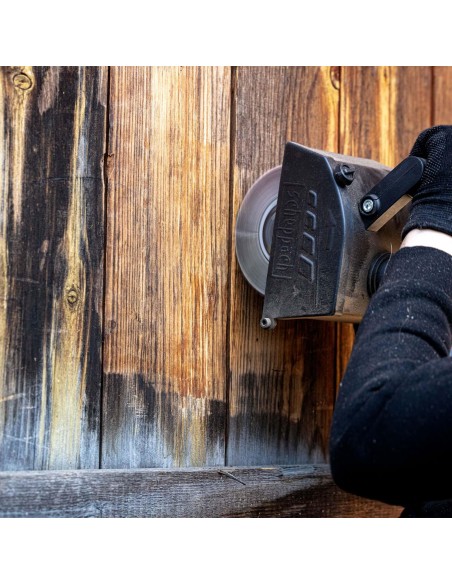 4 - Brosse abrasif à lamelles 100 x 125 pour surfaceuse Scheppach mrs1300