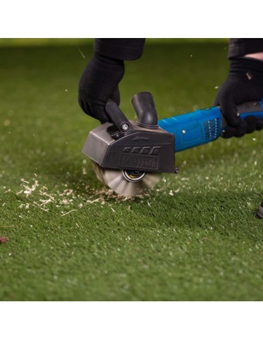 2 - Brosse abrasif en fibre plastique 100 x 125 pour surfaceuse Scheppach mrs1300