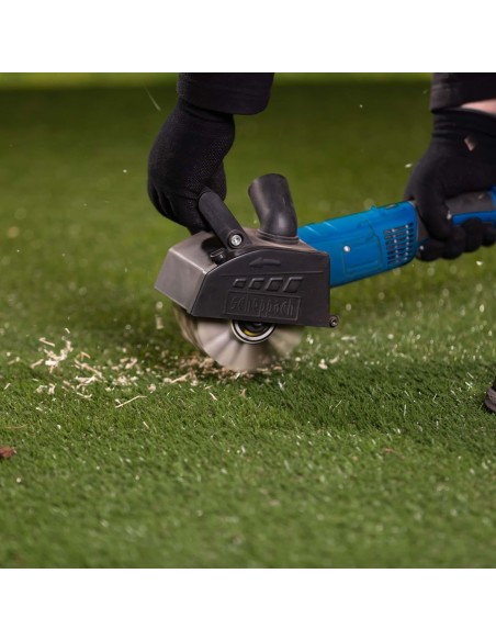 2 - Brosse abrasif en fibre plastique 100 x 125 pour surfaceuse Scheppach mrs1300