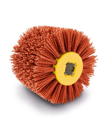 1 - Brosse abrasif en nylon 100 x 125 pour surfaceuse Scheppach mrs1300