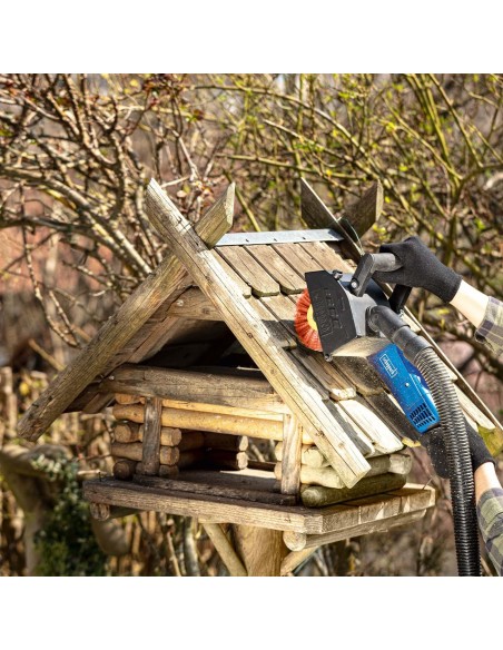 3 - Brosse abrasif en nylon 100 x 125 pour surfaceuse Scheppach mrs1300