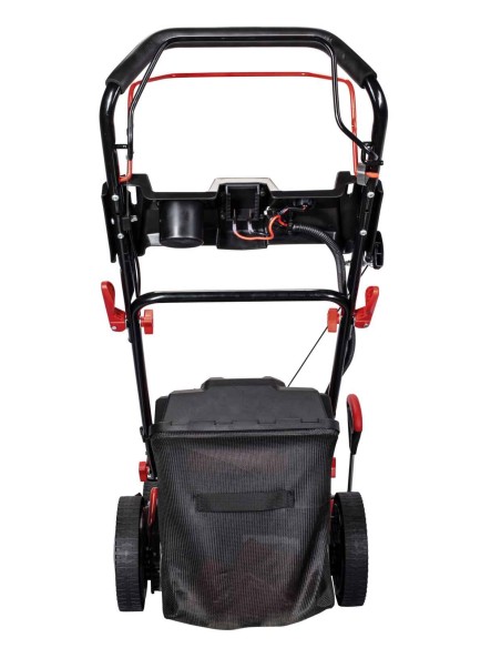 2 - Tondeuse a gazon a essence demarrage electrique 173cc 51cm Scheppach ms173-51e