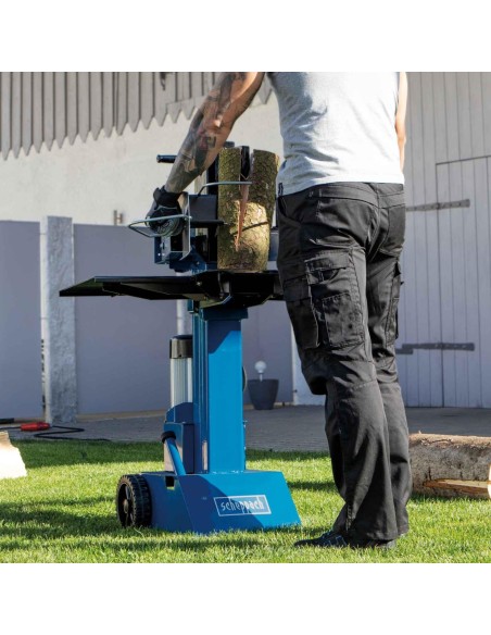 3 - Fendeur de buches electrique vertical 8 tonnes 3500w Scheppach hl810 400v