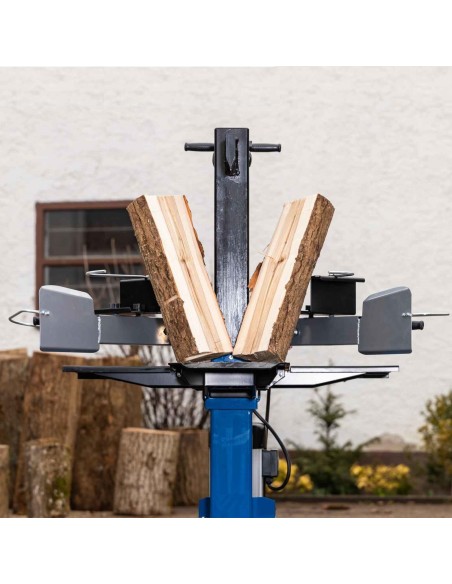 4 - Fendeur de buches electrique vertical 8 tonnes 3500w Scheppach hl810 400v