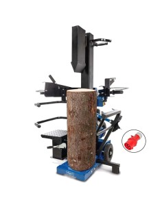 1 - Fendeur de buches electrique 15 tonnes 3500w Scheppach compact 15t 400v