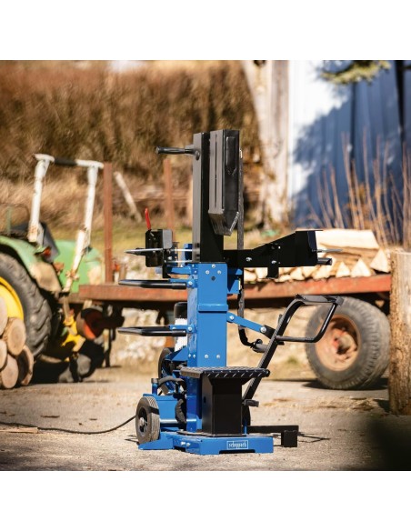 3 - Fendeur de buches electrique 15 tonnes 3500w Scheppach compact 15t 400v