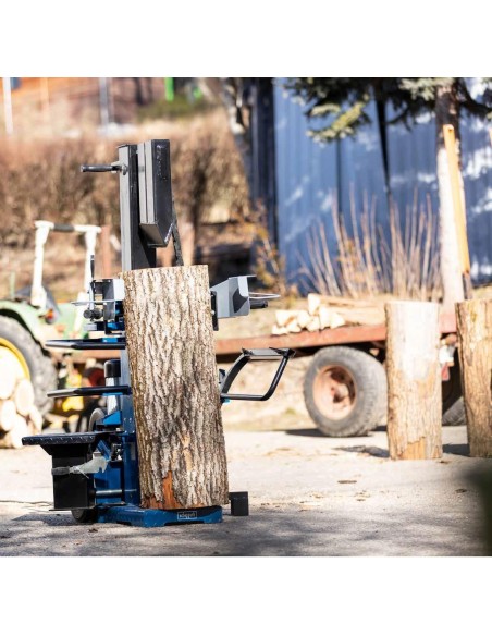 4 - Fendeur de buches electrique 15 tonnes 3500w Scheppach compact 15t 400v