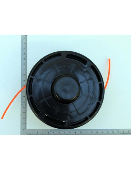 3 - Tete pour debroussailleuse m10x1,25 push and go Scheppach