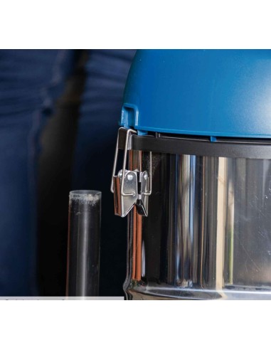 4 - Bidone aspiratutto e aspiraliquidi in inox 30lt Scheppach nts30v2