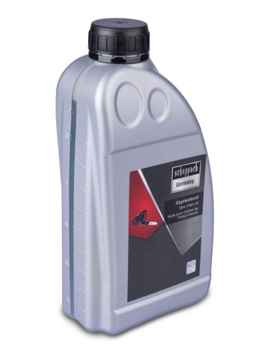 1 - Huile lubrifiante pour cha?«nes tron?ºonneuses 1 litre Scheppach 7910100745
