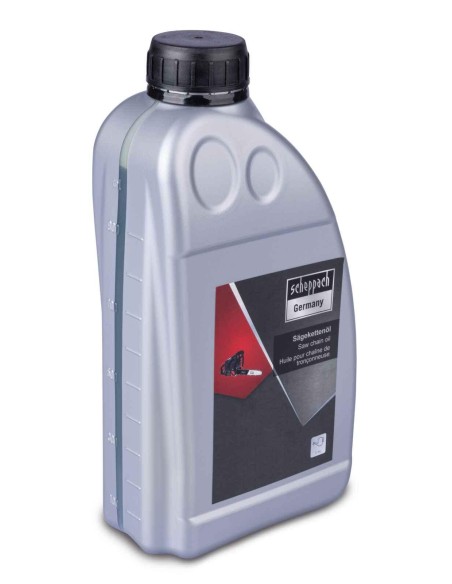 1 - Huile lubrifiante pour cha?«nes tron?ºonneuses 1 litre Scheppach 7910100745