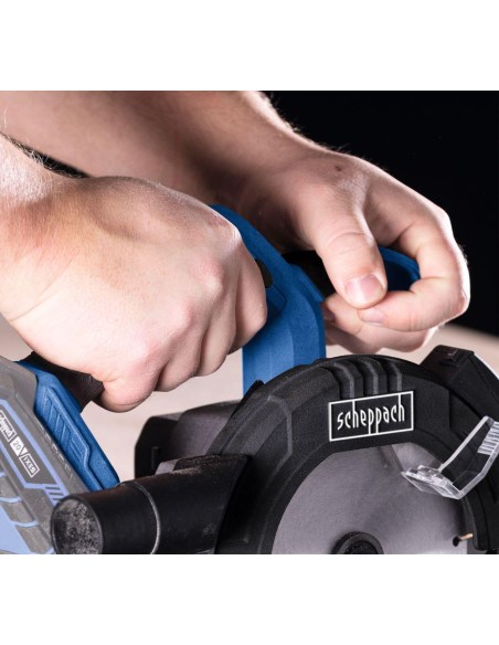 2 - Scie circulaire 20v disque 165mm sans batterie ixes Scheppach c-hcs165-x