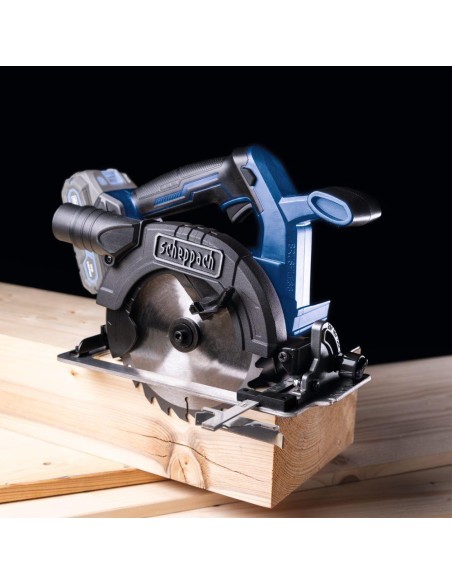 3 - Scie circulaire sans balais 20v 165mm sans batterie ixes Scheppach bc-hcs165-x