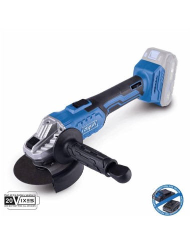 Meuleuse d'angle 20v sans batterie ixes Scheppach c-ag125-x