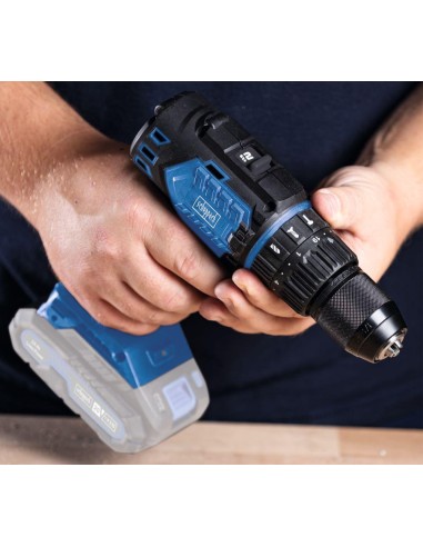 3 - Perceuse a percussion sans balais 20v sans batterie ixes Scheppach bc-cd60-x