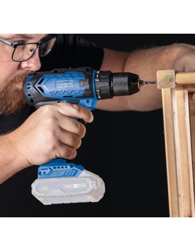 2 - Perceuse visseuse 20v sans batterie ixes Scheppach c-dd45-x