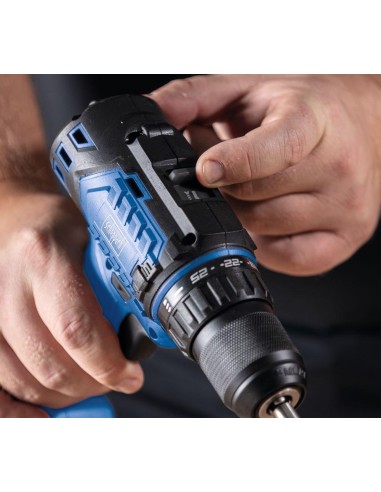 4 - Perceuse visseuse sans balais 20v sans batterie ixes Scheppach bc-dd60-x