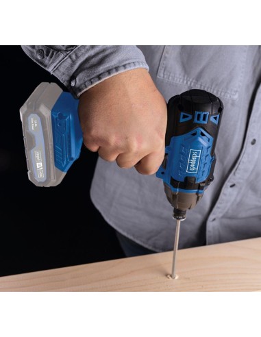 2 - Cle a chocs 1/4 20v sans batterie ixes Scheppach c-id180-x