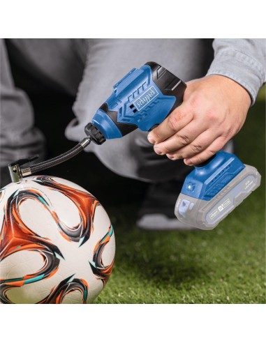 Compresseur portable 20v 7bar sans batterie ixes Scheppach c-ac20-x