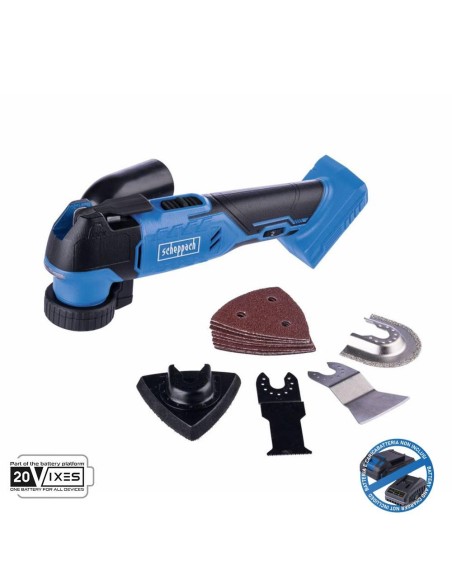 Outil multifonction 20v sans batterie ixes Scheppach c-mt40-x