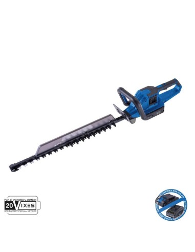 1 - Taille-haie sans balais 2x20v 720mm sans batterie ixes Scheppach bc-ht720-x
