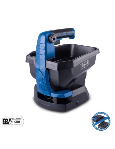 Epandeur manuel 20v capacite 3,5 litres sans batterie ixes Scheppach c-gsp800-x