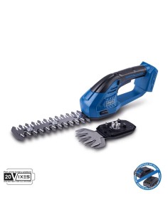 1 - Taille haie et gazon 2en1 20v sans batterie ixes Scheppach c-htgs200-x