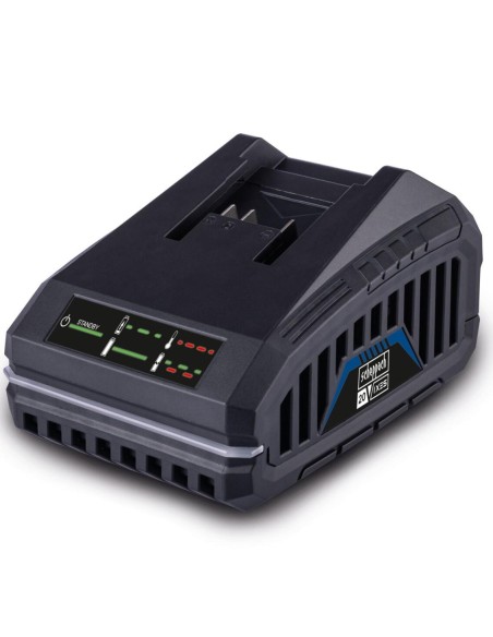 Chargeur de batterie rapide 20v pour 2,0/4,0 ah batteries ixes Scheppach sbc4.5a