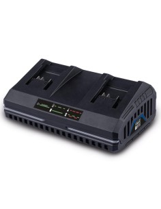 Chargeur de batterie rapide double 20v pour batteries ixes Scheppach sdbc4.5a