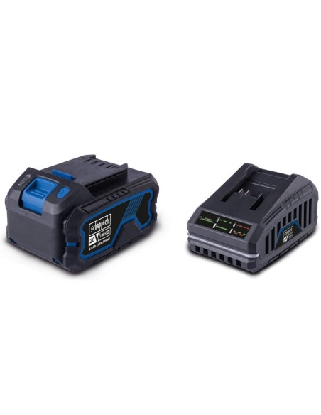 Starterkit con batteria e caricabatteria 20v 4.0ah serie ixes Scheppach sbsk4.0