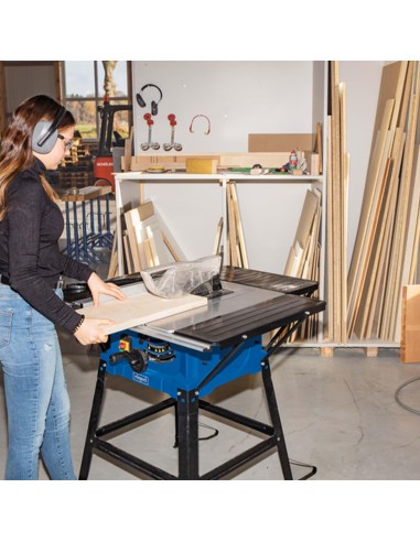 3 - Table de scie circulaire 2000w avec disque 254 mm Scheppach hs110