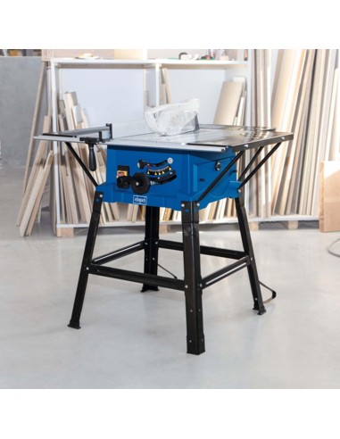 4 - Table de scie circulaire 2000w avec disque 254 mm Scheppach hs110