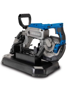 Sega a nastro portatile Scheppach mbs1200xt 1100w per ferro e metallo