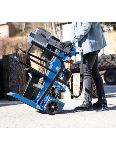 4 - Fendeuse electrique verticale 400 v 3150 w 10 t Scheppach compact 10t